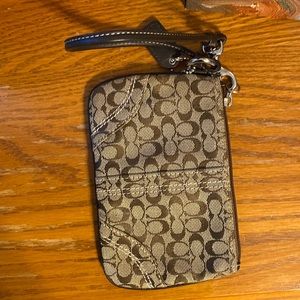Coach wristlet